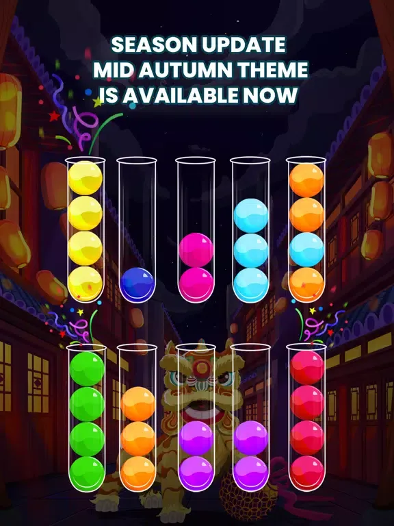 Tangkapan layar Ball Sort - Brain Puzzle Game iPad 