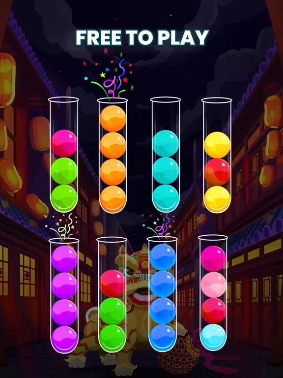 Tangkapan layar Ball Sort - Brain Puzzle Game iPad 