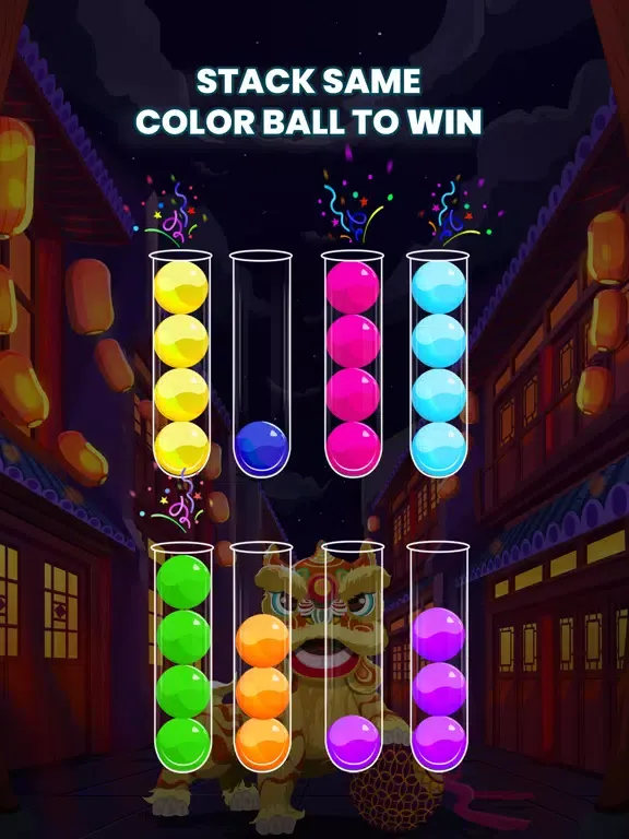 Tangkapan layar Ball Sort - Brain Puzzle Game iPad 
