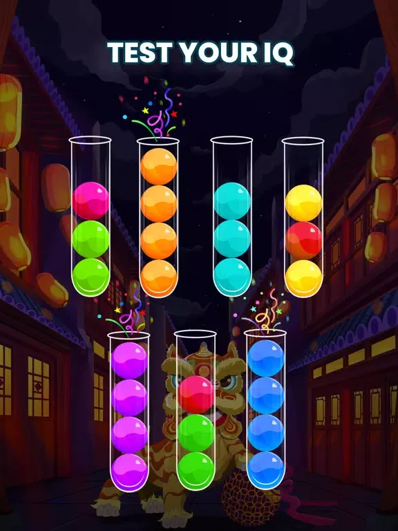 Tangkapan layar Ball Sort - Brain Puzzle Game iPad 