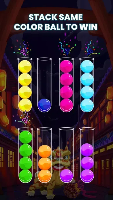 Tangkapan layar Ball Sort - Brain Puzzle Game