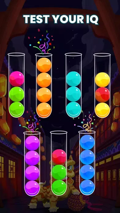 Tangkapan layar Ball Sort - Brain Puzzle Game