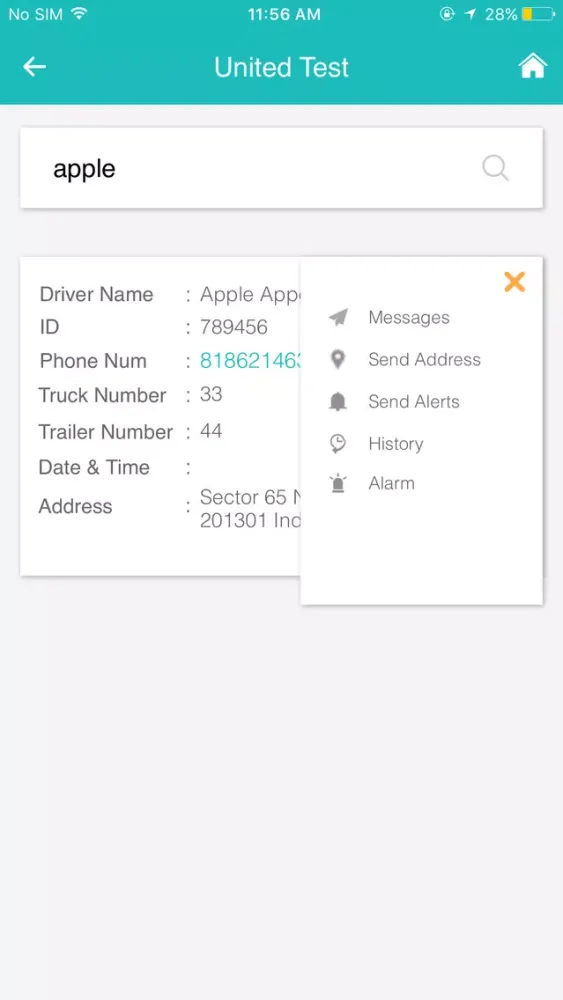 iDispatch Tracking Screenshots