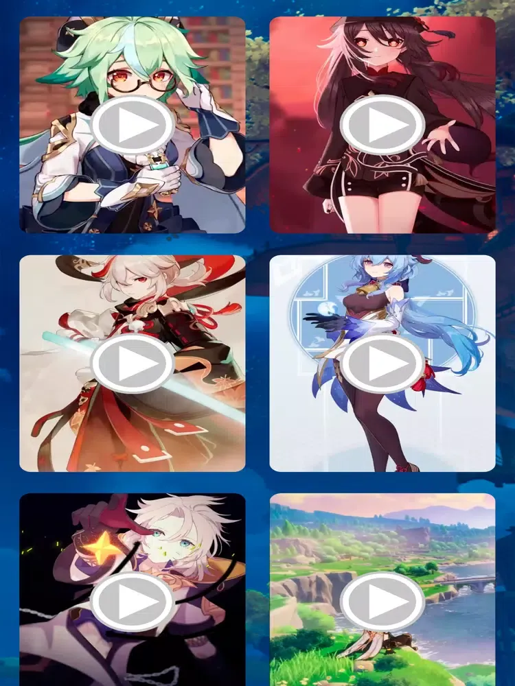 Live Genshin Wallpapers 4K Map iPad  Screenshots