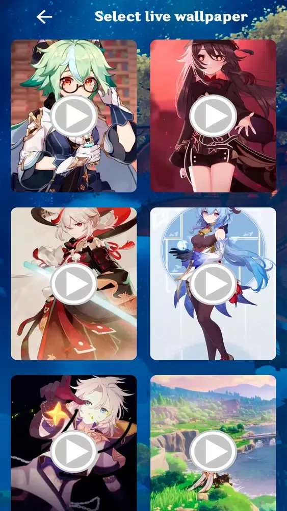 Live Genshin Wallpapers 4K Map Screenshots