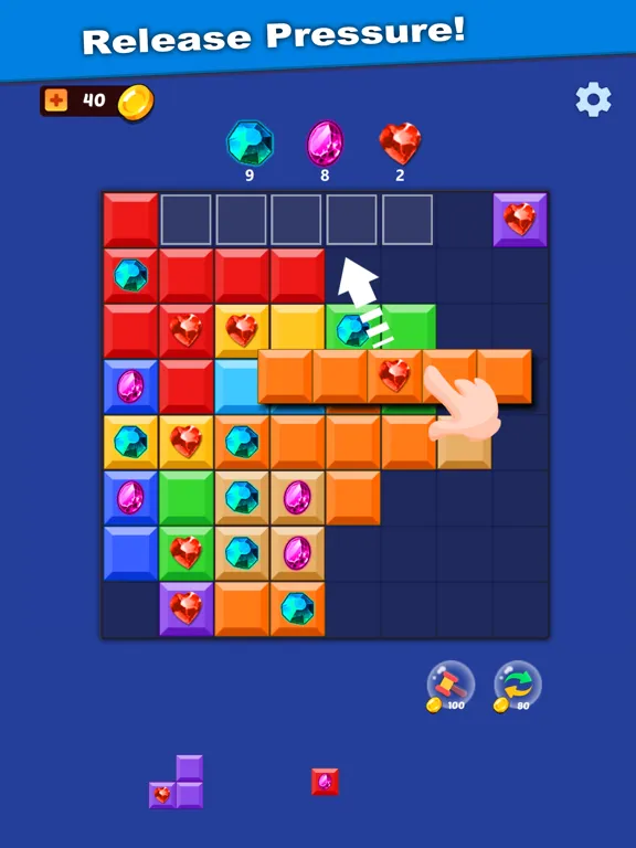 Capturas de tela do Block Puzzle - Brain Boosters iPad 