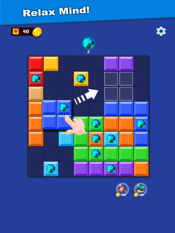 Capturas de tela do Block Puzzle - Brain Boosters iPad 