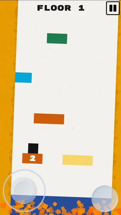 Capturas de tela do Malevich Arcade : jump only up
