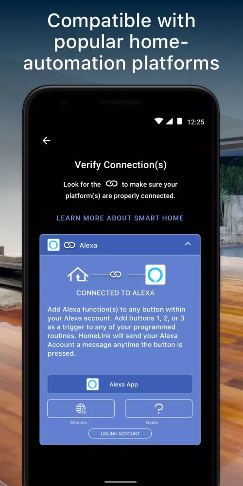 HomeLink® Screenshots