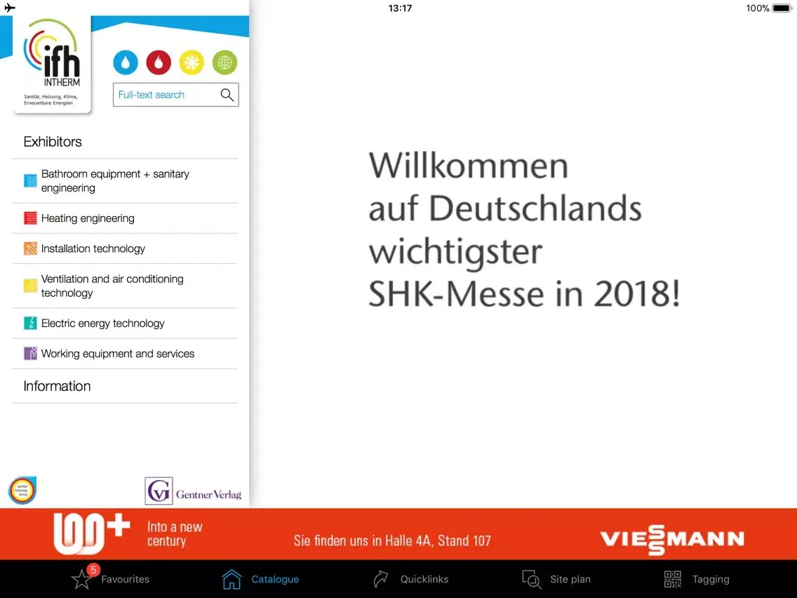 Captures d'écran de IFH/Intherm 2020 iPad 