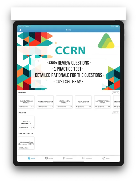 Upskilly CCRN Exam Prep iPad سکرین شاٹس
