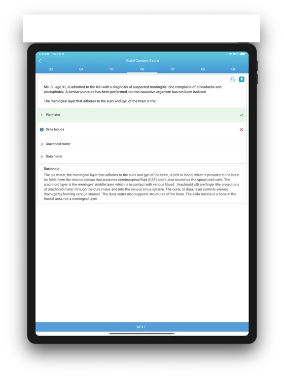 Upskilly CCRN Exam Prep iPad سکرین شاٹس