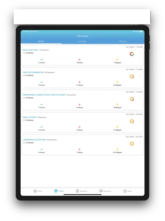 Upskilly CCRN Exam Prep iPad سکرین شاٹس