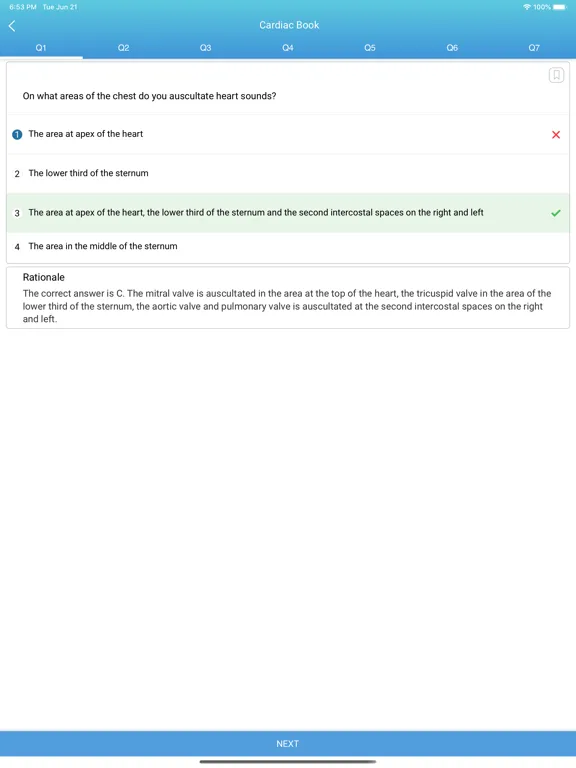 Upskilly FNP Test Prep iPad  স্ক্রিনশট