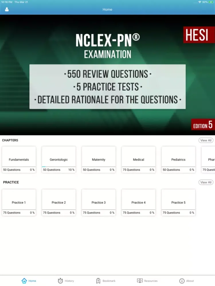 HESI NCLEX PN Exam Prep iPad Ekran Görüntüleri
