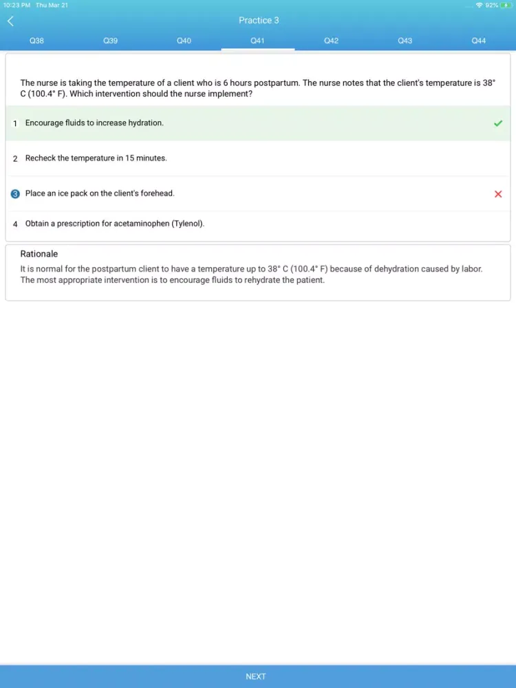 HESI NCLEX PN Exam Prep iPad Ekran Görüntüleri
