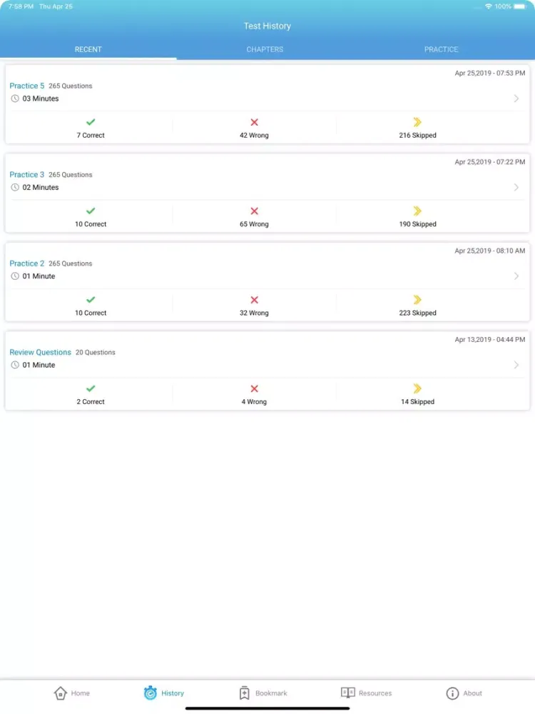 Captures d'écran de NCLEX RN EXAM PREP BY MOSBY’S iPad