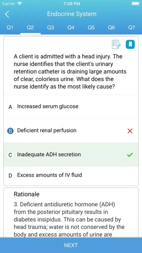 Captures d'écran de NCLEX RN EXAM PREP BY MOSBY’S