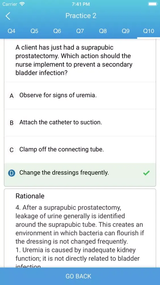 Captures d'écran de NCLEX RN EXAM PREP BY MOSBY’S