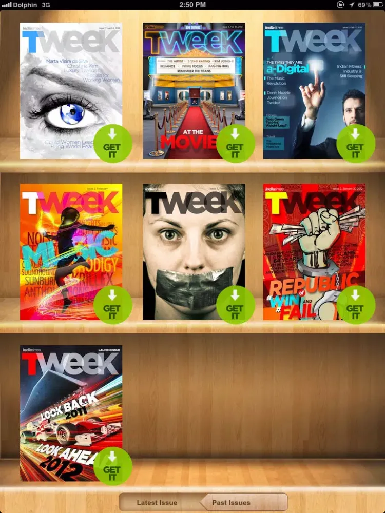 Capturas de pantalla de TWEEK for iPad iPad 