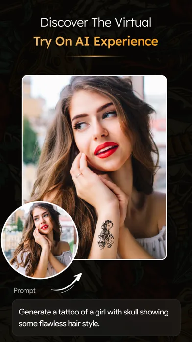 Captures d'écran de Inkee: AI Tattoo Art Generator