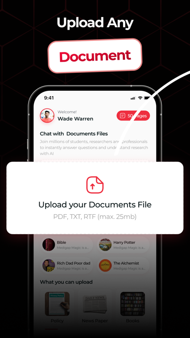 DocsChat AI-Chat With Your Pdf Screenshots