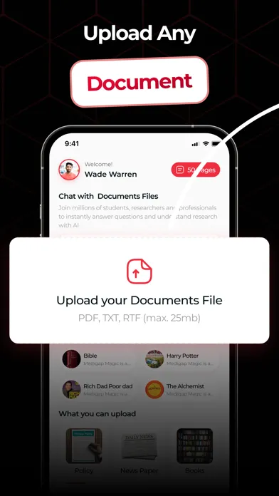 DocsChat AI-Chat With Your Pdf سکرین شاٹس