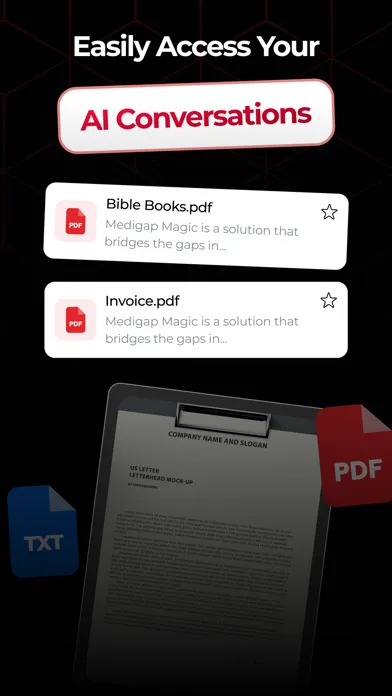 DocsChat AI-Chat With Your Pdf سکرین شاٹس