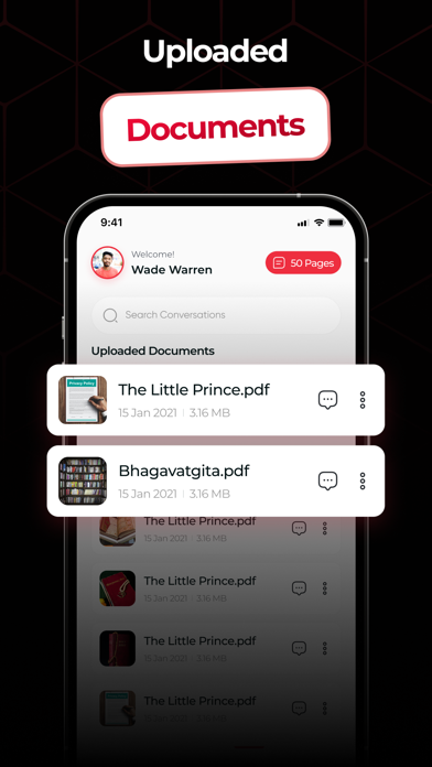 DocsChat AI-Chat With Your Pdf Screenshots