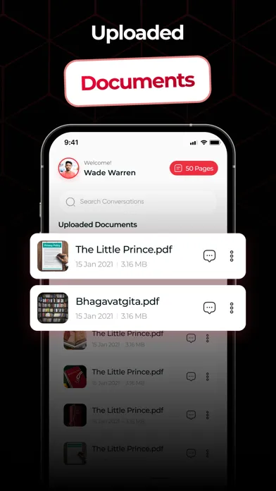 DocsChat AI-Chat With Your Pdf سکرین شاٹس