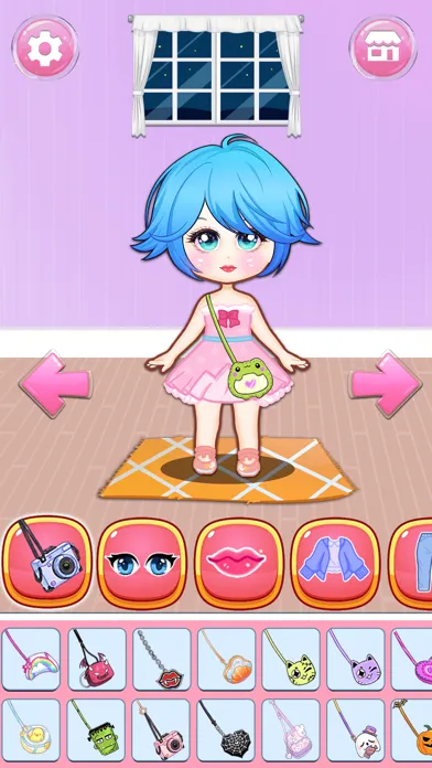 Captures d'écran de Chibi Queen Doll Outfit Games