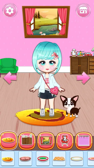Captures d'écran de Chibi Queen Doll Outfit Games