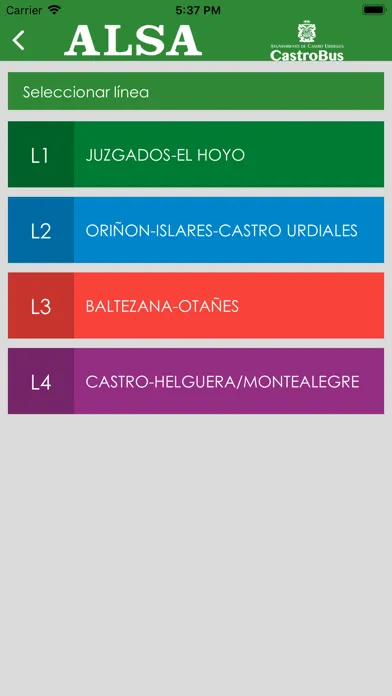 Autobuses Castro Urdiales Screenshots