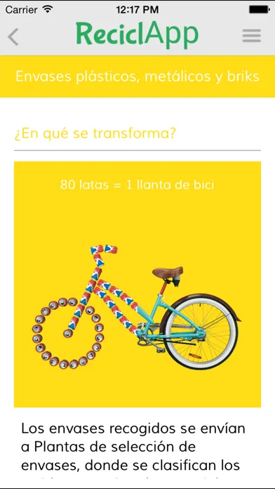 تصاویر ReciclApp - BirziklApp