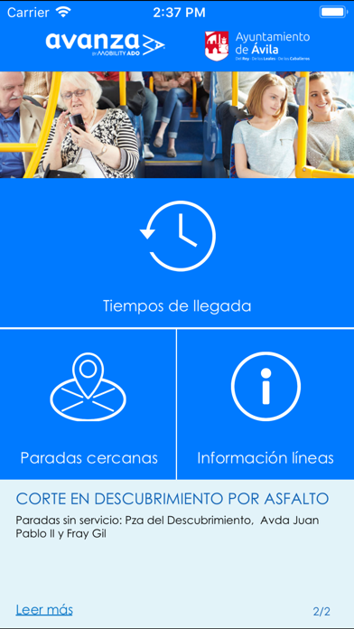 ภาพหน้าจอของ AVILABUS - Urbano de Ávila