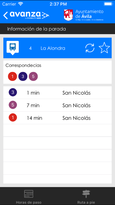 ภาพหน้าจอของ AVILABUS - Urbano de Ávila