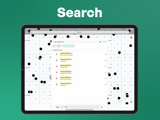 Ảnh chụp màn hình của Well Finder - GeoActivity iPad 