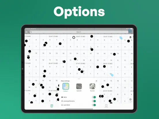 Ảnh chụp màn hình của Well Finder - GeoActivity iPad 