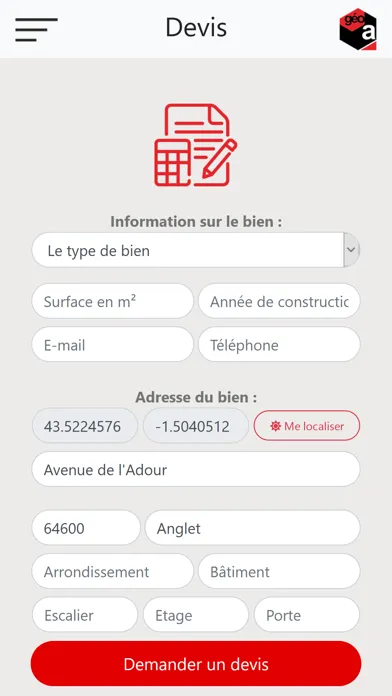 Géoamiante应用截图