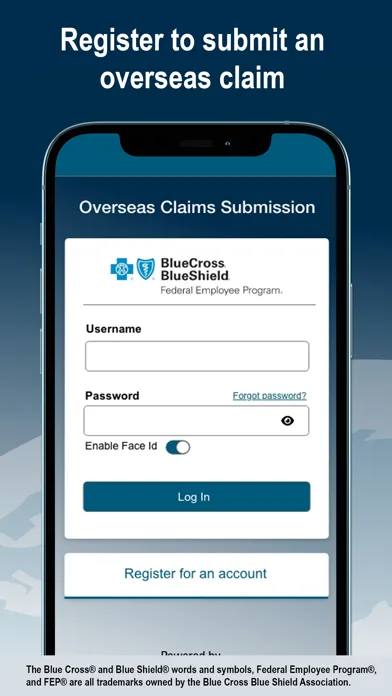 Tangkapan layar BCBS FEP Overseas