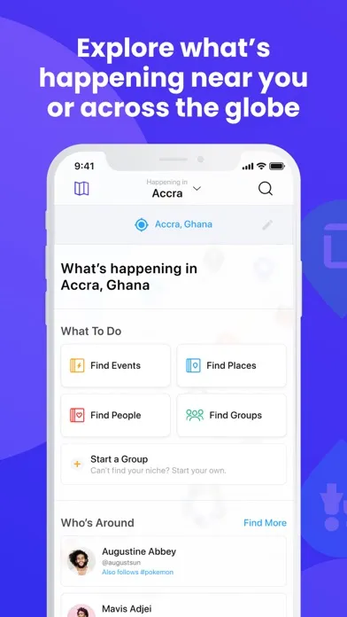 Capturas de pantalla de uGeo: Discover Local Events