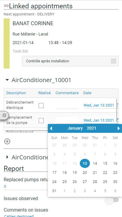 Screenshot di Opti-Time Mobile