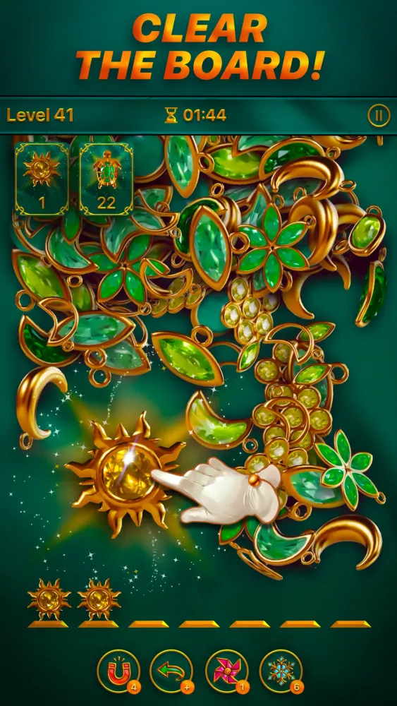 Tangkapan layar Dazzly Match 3D: Gem Matching