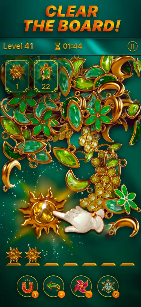 Tangkapan layar Dazzly Match 3D: Gem Matching