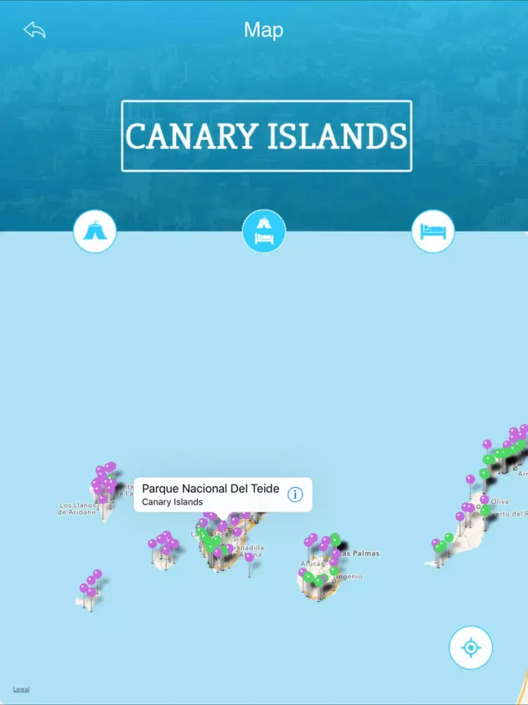 Tourism Canary Islands iPad  스크린샷