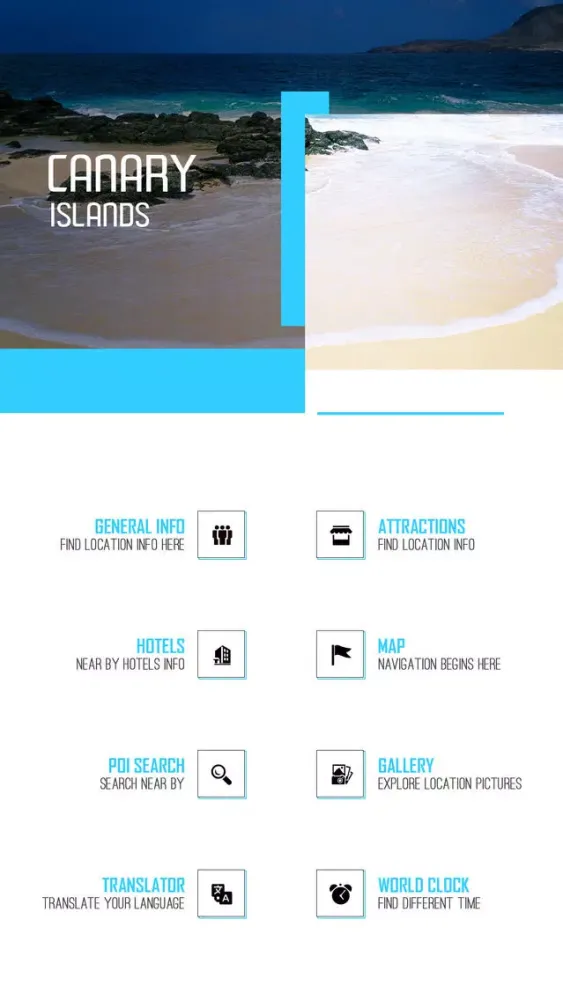 Tourism Canary Islands 스크린샷