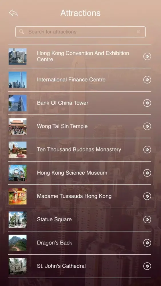 Capturas de tela do Discover Hong Kong