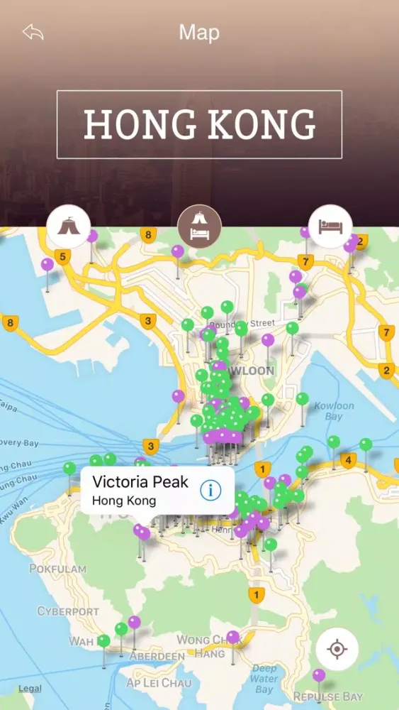 Capturas de tela do Discover Hong Kong