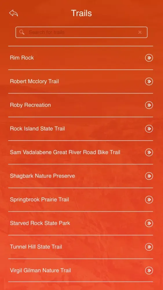 Illinois State Parks & Trails应用截图