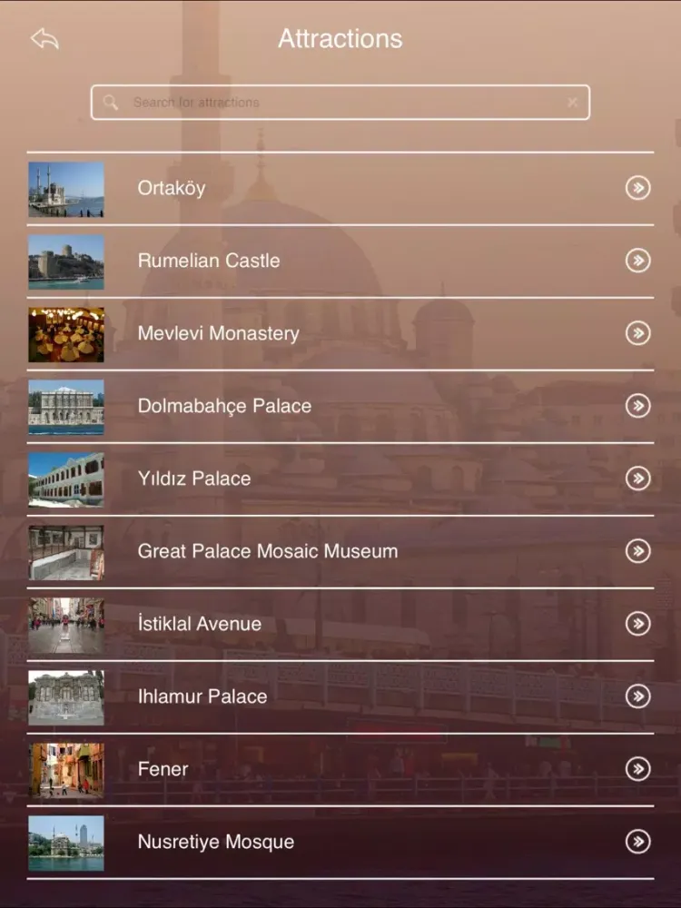 Discover Istanbul iPad  Ekran Görüntüleri